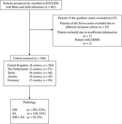 Osteoarticular Infections in Pediatric Hospitals in Europe: A Prospective Cohort Study From the EUCLIDS Consortium